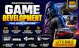 develop roblox game, roleplay,  fps, obby, simulator, hood game map