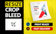 prepare print ready artwork with bleed and trim marks