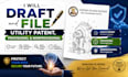draft and file utility patent, provisional and nonprovisional