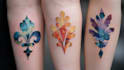 custom a watercolor tattoo design