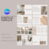create modern social media post designs