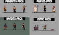 do pixel animation game art character game sprite 8bits pixel background