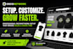setup deconetwork store product customization API integration inksoft printavo