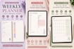 design aesthetic digital planners in canva