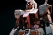 create retro mecha or scifi gundam art