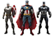 create epic comic style superhero character art