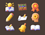 create premium 3d icons for apps and websites