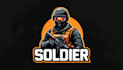make a high quality soldier mascot logo in 1 day