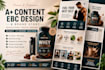 create amazon product infographic, amazon listing images, product listing image