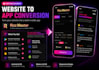 convert your website or web app into a android app
