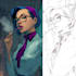 draw comic book illustration