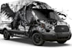 modern car, van wrap design
