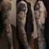 desing a custom tattoo sleeve art for you