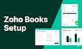 set up zoho books for your business