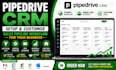 setup and customize pipedrive CRM sales pipeline workflow for your business