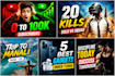 create eye catching youtube thumbnails