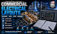 draft electrical layout lighting plan and single line dlagrams