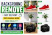 remove background from 20 images professionally