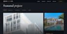 provide luxury architecture website HTML template