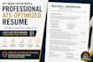 write an ats optimized resume CV and linkedin profile
