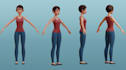 model and rig 3d character in bender, cc4, c4d, iclone 8, unity, mmd, vroid, vrm