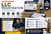 usa llc registration dissolve llc ein itin sam gov uei cage code naics code