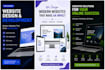 web development and design a professional UI UX