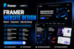 design framer portfolio website edit framer template fix cms blog website