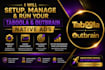 setup manage and run taboola outbrain native ads mgid, revcontent content ad