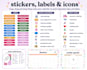create aesthetic editable digital planners in canva