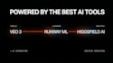 create cinematic ai video ads using veo 3 runway and higgsfield