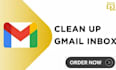 provide inbox management, admin support and gmail cleanup