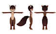 create 3d vtuber model, animal, furry, vrchat avatar, vroid model