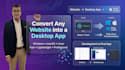 turn your website into a desktop app