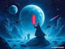 create star wars and sci fi illustration