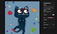 make high end custom lottie, rive, web game animation