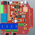 do custom pcb design, iot pcb, circuit mcu board, pcb layout esp32 rf led board