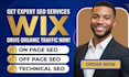 do wix SEO optimization for higher google rankings and organic traffic