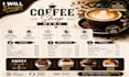 design restaurant instagram posts and food flyers for social media