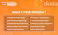 create responsive duda website with SEO optimization