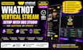 setup whatnot vertical stream for auctions or sport with obs