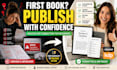 help first time authors format and publish on amazon KDP