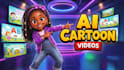 do 3d ai cartoon video animation for youtube