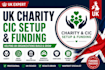 provide UK charity compliance and cic setup services