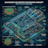 design led driver pcb with dc converter