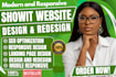 do showit website design showit template customization update showit redesign