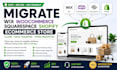 migrate wix woocommerce clone squarespace shopify data transfer ecommerce store