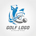create a modern golf logo design