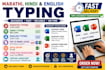 fast and accurate data entry and typing services
