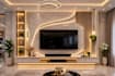create custom kitchen cabinet, TV media wall, sketchup 3d model with rendering